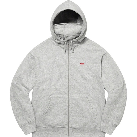 ‼️SOLD‼️ Supreme small Box Facemask Zip Up Hooded Sweatshirt - Picture 5 of 7